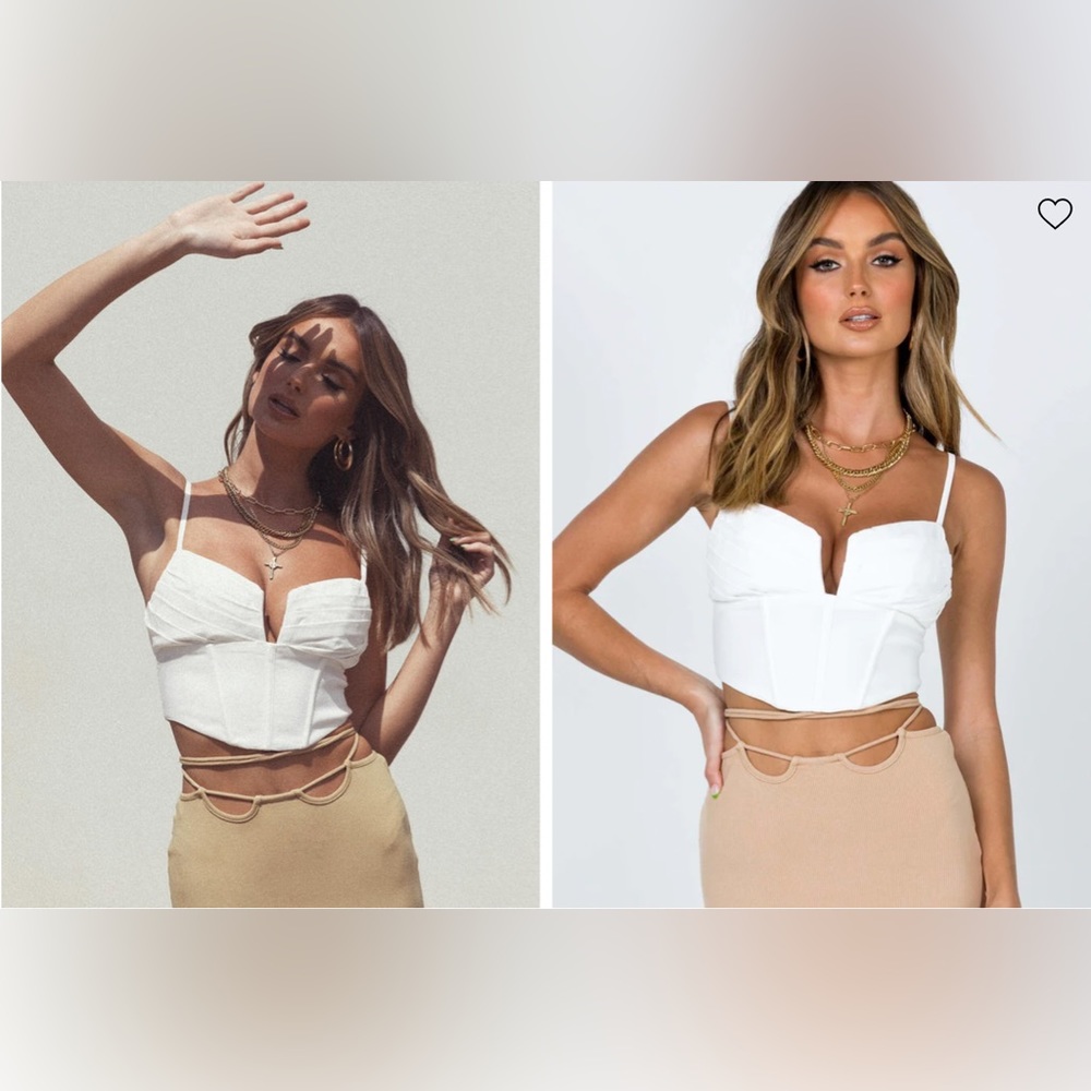 Princess polly Jorah Top White
